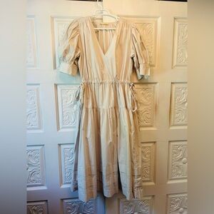 Ulla Johnson Gray Midi Dress